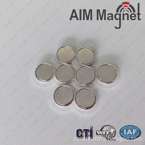 20mm Diameter Neodymium Magnet With Iron Cup